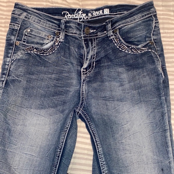 Revolution by Revolt Embellished Jeans - Picture 2 of 10